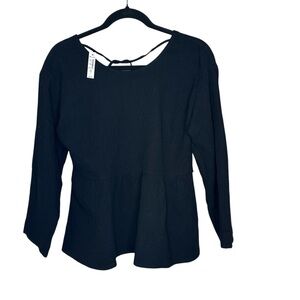 NEW Madewell Black Women's Blouse